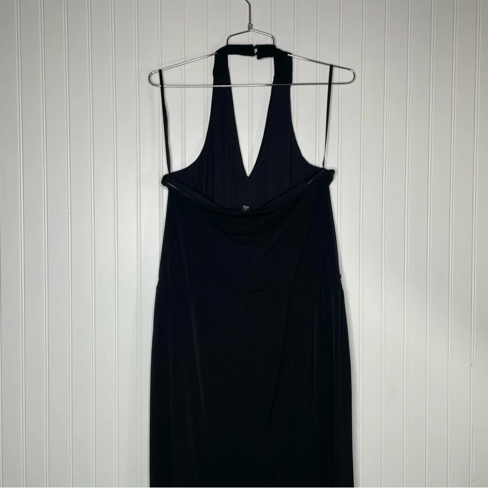 INC International Concepts Cowl Halter Jumpsuit